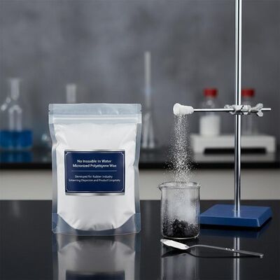 জল অদ্রবণীয় মাইক্রোনাইজড পলিথিন মোম, রাবার শিল্পের জন্য তৈরি, যা বিচ্ছুরণ এবং পণ্যের দীর্ঘস্থায়িত্ব বৃদ্ধি করে