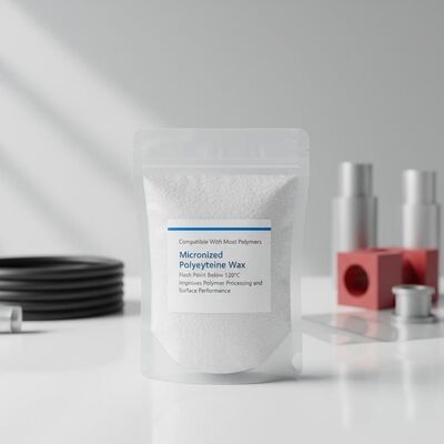 বেশিরভাগ পলিমারের সাথে সামঞ্জস্যপূর্ণ মাইক্রোনাইজড পলিথিন মোম ফ্ল্যাশ পয়েন্ট ১২০°C এর নিচে পলিমার প্রক্রিয়াকরণ এবং পৃষ্ঠের কর্মক্ষমতা উন্নত করে